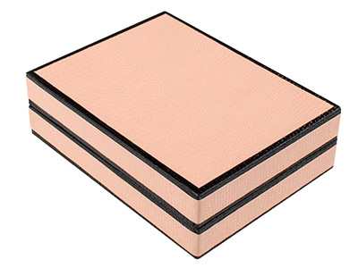 Scatola Vintage Per Ciondolo, Effetto Serpente Rosa - Immagine Standard - 2