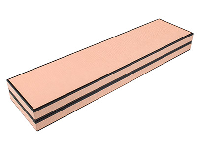Scatola Per Bracciale Vintage, Effetto Serpente Rosa - Immagine Standard - 2