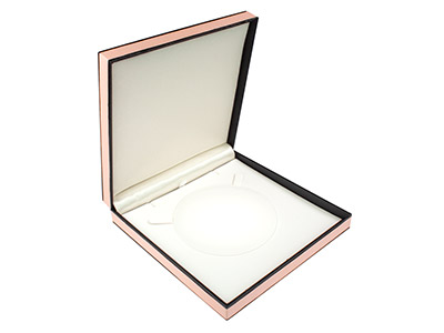 Scatola Per Collana Vintage, Effetto Serpente Rosa
