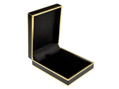 Scatola-Per-Pendente,-Cartone-Nero-E-Oro