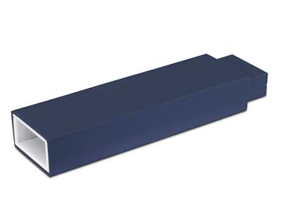Premium Blue Soft Touch Bracelet Box - Immagine Standard - 5