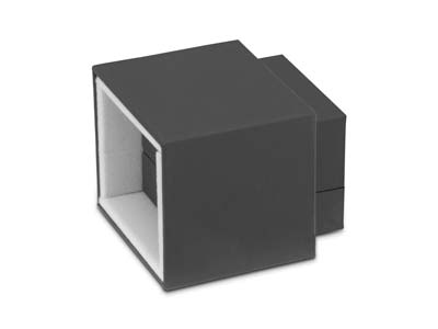 Premium Grey Soft Touch Ring Box - Immagine Standard - 5