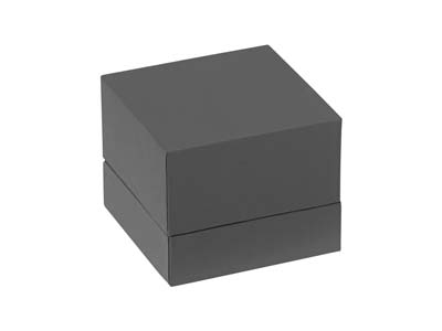 Premium Grey Soft Touch E/ring Box - Immagine Standard - 2
