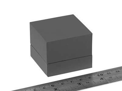 Premium Grey Soft Touch E/ring Box - Immagine Standard - 3