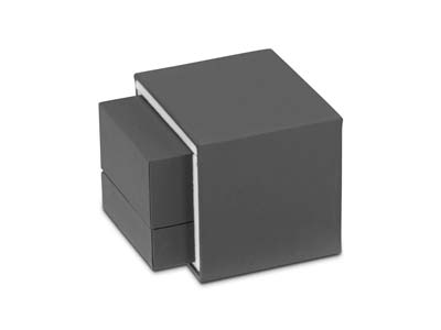 Premium Grey Soft Touch E/ring Box - Immagine Standard - 6