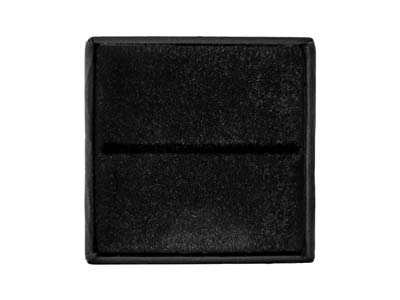 Premium Black Soft Touch Ring Box - Immagine Standard - 7