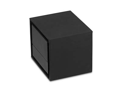 Astuccio Premium Per Orecchini, Gomma Nera - Immagine Standard - 4