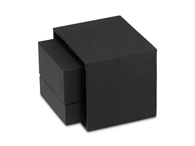 Astuccio Premium Per Orecchini, Gomma Nera - Immagine Standard - 6