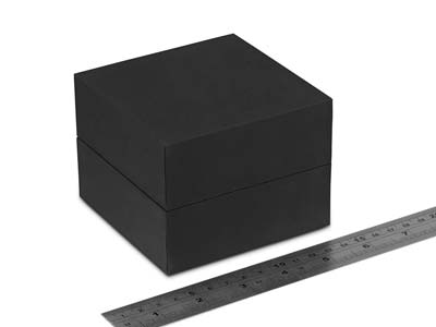 Premium Black Soft Touch Bangle Box - Immagine Standard - 3