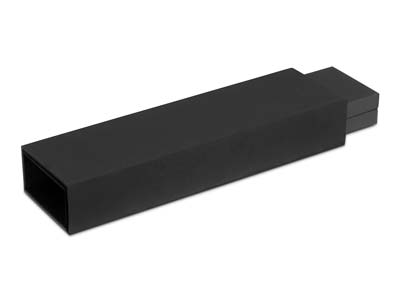 Premium Black Soft Touch Bracelet Box - Immagine Standard - 5