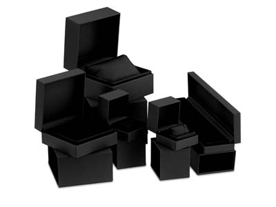 Premium Black Soft Touch Bracelet Box - Immagine Standard - 8