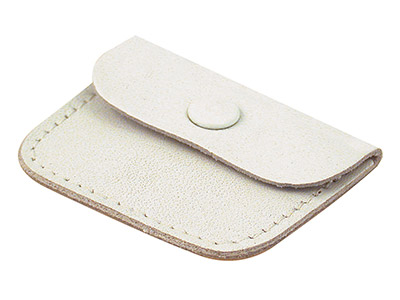 Pochette Modello Grande, Pelle Bianca