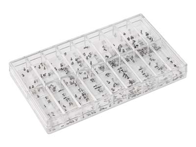 Assortimento Di Viti Per Orologi Da1,5 A 3 Mm, Scatola Da 360 Pezzi - Immagine Standard - 2