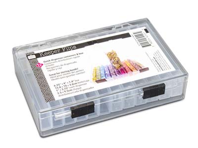 Beadsmith, Mallette Di Stoccaggio Con 12 Scatole - Immagine Standard - 5