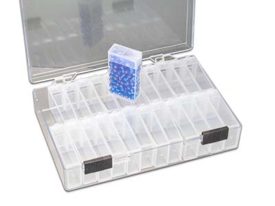 Valigetta Di Stoccaggio Beadsmith 24 Scatole - Immagine Standard - 5