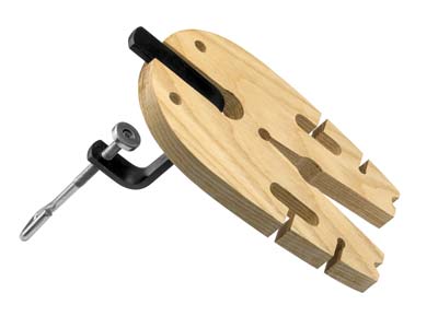 Piolo Da Banco Multiuso In Legno Con Morsa - Immagine Standard - 2