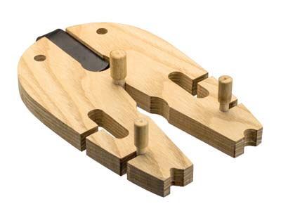 Piolo Da Banco Multiuso In Legno Con Morsa - Immagine Standard - 4