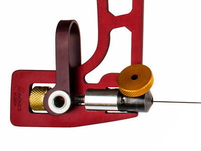 Seghetto Con Leva A Molla E Ghiera Di Serraggio Per Lame Girevoli, Altezza 12,70 Cm, Knew Concepts - Immagine Standard - 2
