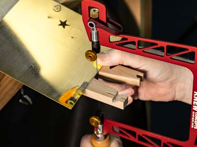 Seghetto Con Leva A Molla E Ghiera Di Serraggio Per Lame Girevoli, Altezza 12,70 Cm, Knew Concepts - Immagine Standard - 7