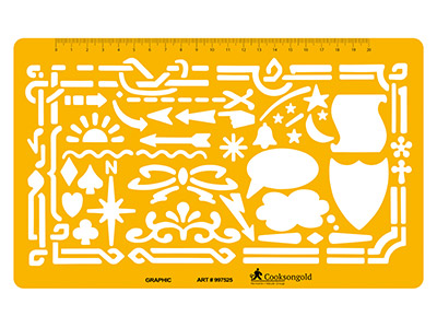 Modello Per La Progettazione E Il Disegno Di Simboli Di Fantasia, Da 5a 62 MM