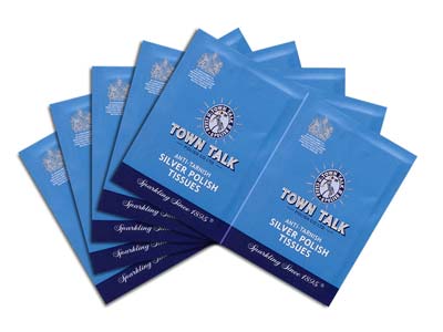 Panni Impregnati Anti-taratura Per L'argento Town Talk, Confezione Da 10 - Immagine Standard - 2