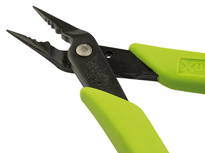 Pinza Per Schiacciare Perle 1-3mm N.494, Punta Ad Ago, 138mm, Xuron - Immagine Standard - 2