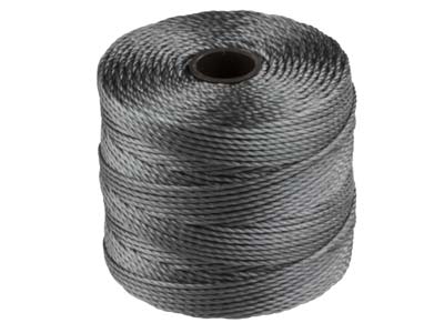 Cordoncino Per Perline Beadsmith S-lon, Grigio, Tex 210, Calibro 18, 70 M - Immagine Standard - 1