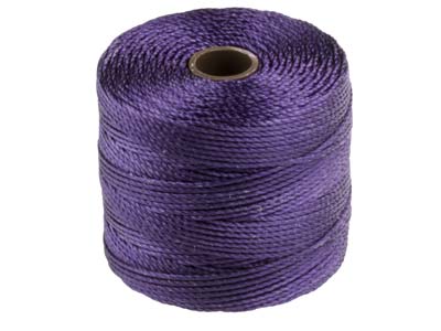 Cordoncino Per Perline Beadsmith S-lon, Tex 210, Calibro 18, 70 M, Viola