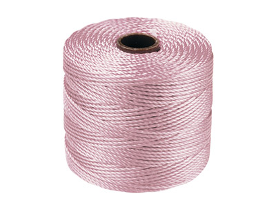 Cordoncino Per Perline Beadsmith S-lon, Calibro 210, Misura 18, 70 M, Rosato