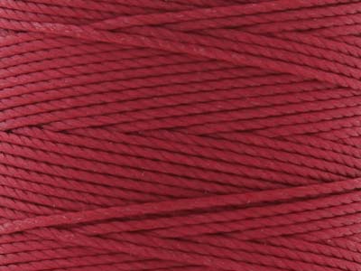 Beadsmith S-lon Bead Cord Dark Red Tex 210 Gauge #18 70m - Immagine Standard - 5