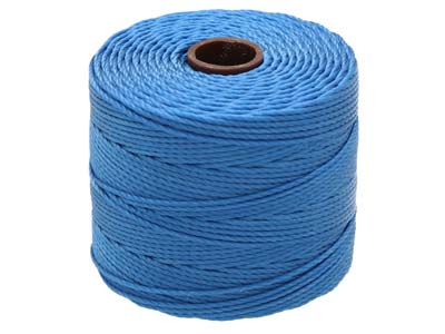 Beadsmith S-lon Bead Cord Blue Tex 210 Gauge #18 70m - Immagine Standard - 2