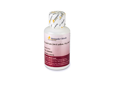 Bagno Di Timbro 204-s, Oro Giallo, Heimerle Meule, 30 Ml