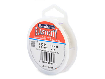Filo Elastico Beadalon Trasparente 0,80 Mm, 5 Metri - Immagine Standard - 1