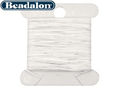 Filo Elastico Multifilo Beadalon, 0,70 Mm, Bianco, 5 Metri - Immagine Standard - 2
