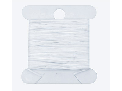 Filo Elastico Multifilo Beadalon, 1mm, Bianco, 5 Metri - Immagine Standard - 2