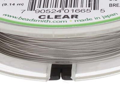 Beadsmith Flexrite, 7 Strand, Clear, 0.30mm, 9.1m - Immagine Standard - 5