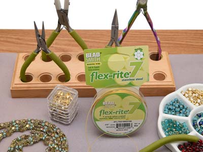 Filo Flexrite 7 Fili, 0,45 Mm, Oro,30,50 Metri, Beadsmith - Immagine Standard - 6
