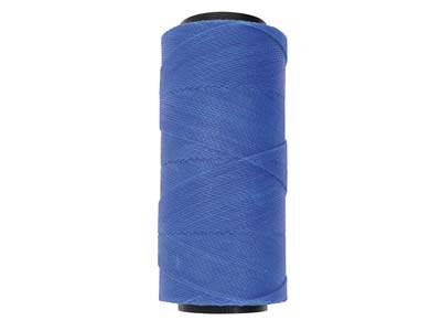 Beadsmith Knot-it Blue Brazilian Wax Cord, 144m Spool