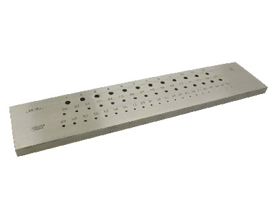 Filiera 50 Fori Rotondi, Da 1,00 A 5,00 MM - Immagine Standard - 1