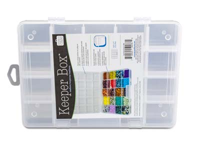 Beadsmith Medium Keeper Box 20 Compartments 27x19cm - Immagine Standard - 3