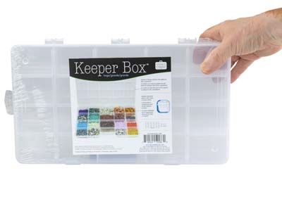 Beadsmith Large Keeper Box 20 Compartments 33x19cm - Immagine Standard - 4