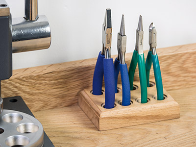 Contenitore In Legno Per 4 Pinze - Immagine Standard - 3