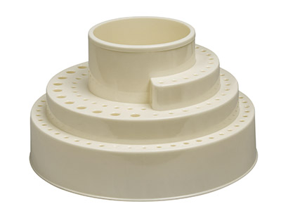 Supporto Rotante Per Frese E Punte,114 Posti, Plastica - Immagine Standard - 2