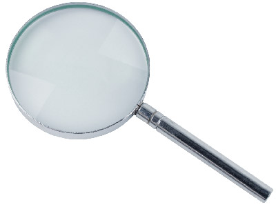 Lente Di Ingrandimento In Vetro, Ingrandimento 2,25x