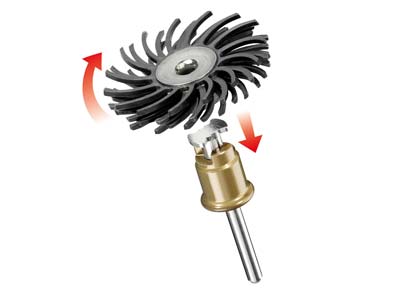 Spazzola Abrasiva A Grana Grossa, Dremel Speedclic - Immagine Standard - 2