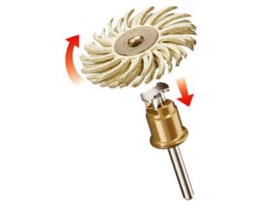 Spazzola Abrasiva A Grana Media, Dremel Speedclic - Immagine Standard - 2