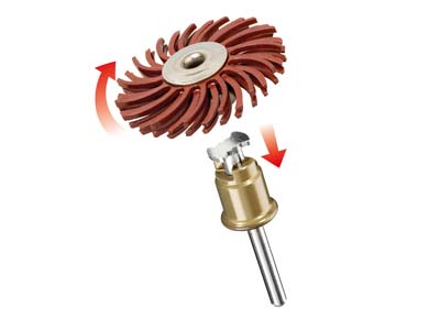 Spazzola Abrasiva A Grana Fine, Dremel Speedclic - Immagine Standard - 2