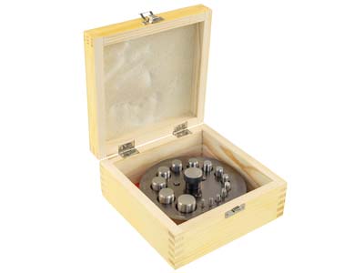 Set Di 14 Frese Su Base, Forma Tonda Da 3 A 25 MM - Immagine Standard - 2