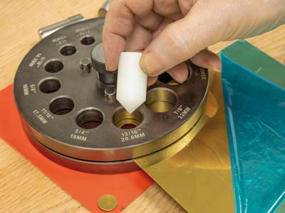 Set Di 14 Frese Su Base, Forma Tonda Da 3 A 25 MM - Immagine Standard - 6