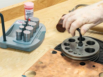 Set Di 10 Taglierine Su Base, Formarotonda Da 3 A 32 Mm, Durston - Immagine Standard - 3